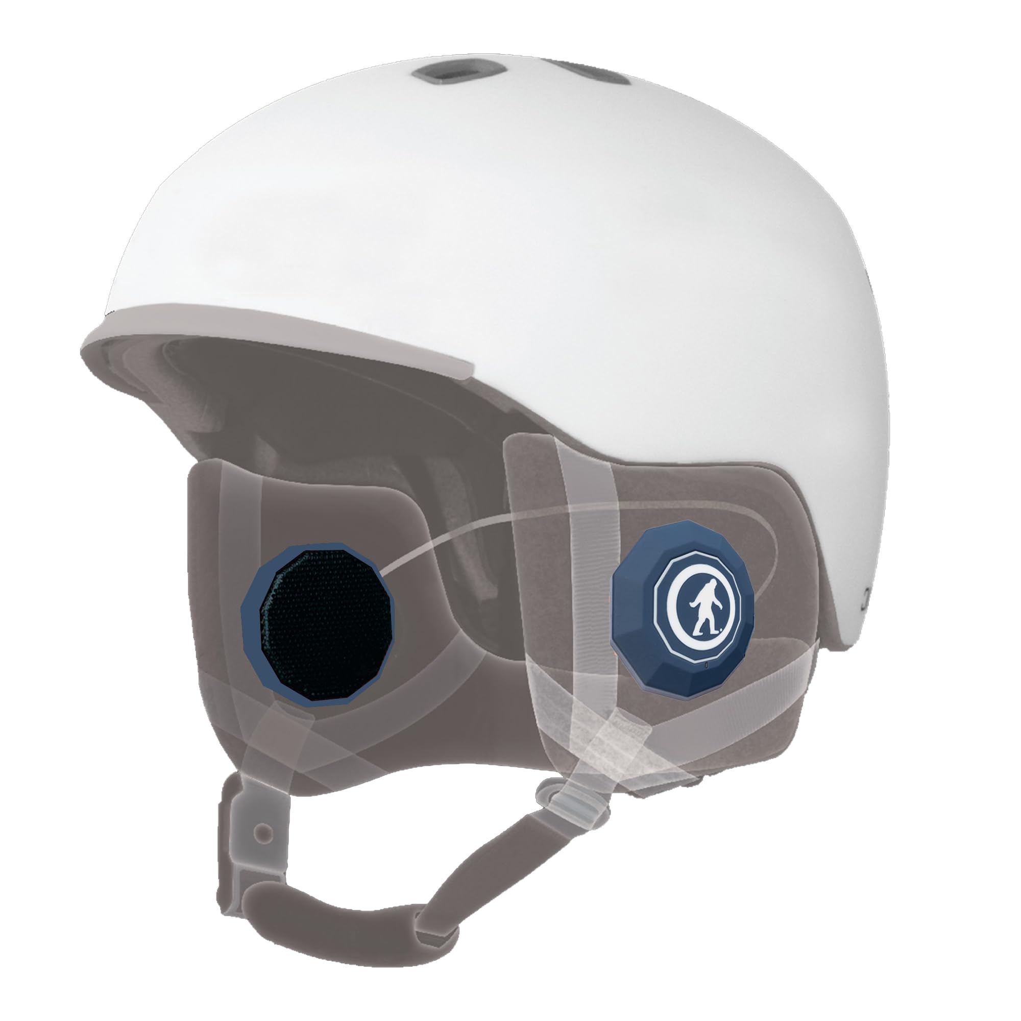 Outdoor Tech - Chips 3.0 Bluetooth Helmet Speakers - True Wireless Helmet Bluetooth Headphones for Skiing, Snowboarding, Mountain Biking, and Climbing