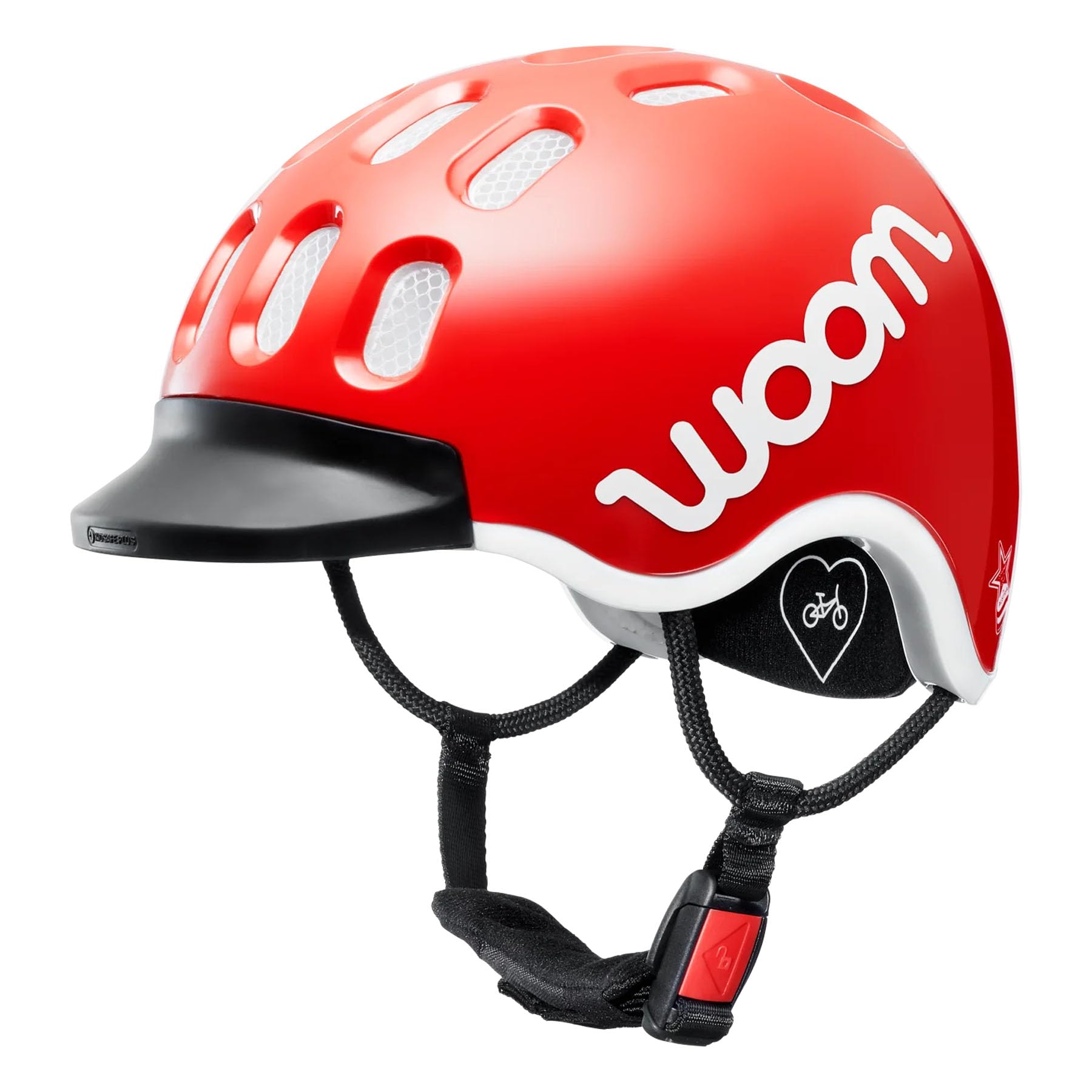 woom Kids’ Bike Helmet, Adjustable Children's Pinch-Free Helmet for Roller Skating & Scooting, Safe Bicycle & Cycling Helmet for Boys & Girls (1-14 Years Old)