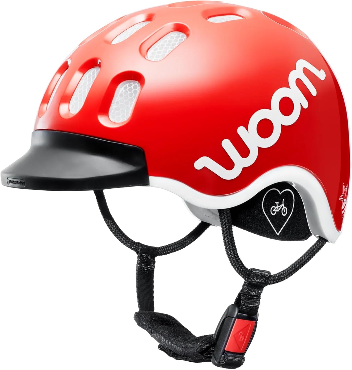 woom Kids’ Bike Helmet, Adjustable Children's Pinch-Free Helmet for Roller Skating & Scooting, Safe Bicycle & Cycling Helmet for Boys & Girls (1-14 Years Old)